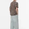 T-shirt in maglia a pannelli T-shirt in maglia a pannelli