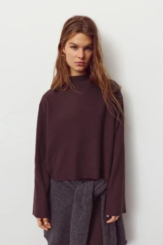 T-shirt in morbida maglia