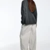 T-shirt oversize a maniche lunghe T-shirt oversize a maniche lunghe