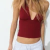 Top con scollo all’americana Top con scollo all’americana