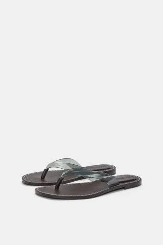 Top con spalline arricciato