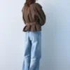 Trench corto a collo alto Trench corto a collo alto