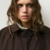 Trench oversize marrone Trench oversize marrone