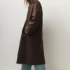 Trench oversize marrone Trench oversize marrone