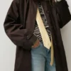 Trench oversize marrone Trench oversize marrone