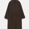 Trench oversize marrone Trench oversize marrone