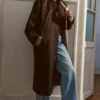 Trench oversize marrone Trench oversize marrone