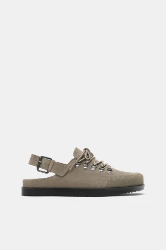 Zoccoli stringati in pelle STWD Zoccoli stringati in pelle STWD
